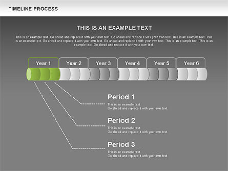 Timeline Process Toolbox, Slide 15, 00531, Timelines & Calendars — PoweredTemplate.com