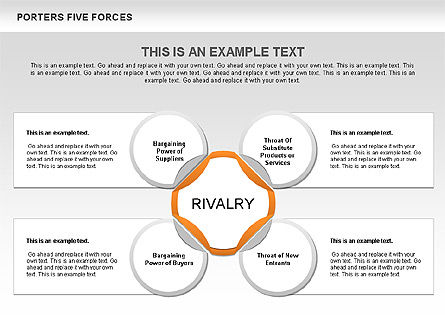 Las cinco fuerzas de Porter, Diapositiva 2, 00533, Modelos de negocios — PoweredTemplate.com