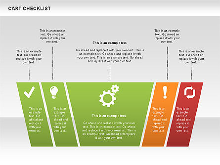 Winkelwagen checklist toolbox, Dia 11, 00538, Stage diagrams — PoweredTemplate.com
