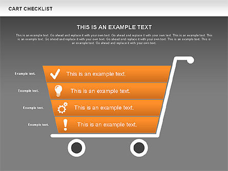 Cart Checklist Toolbox, Slide 13, 00538, Stage Diagrams — PoweredTemplate.com