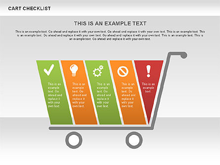 Cart Checklist Toolbox, Slide 6, 00538, Stage Diagrams — PoweredTemplate.com