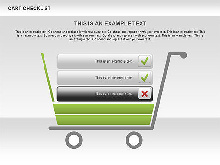 Cart checklist toolbox, Deslizar 9, 00538, Diagramas de Etapas — PoweredTemplate.com