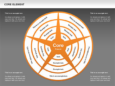 Schéma de processus du cycle, Diapositive 18, 00539, Schémas de procédés — PoweredTemplate.com