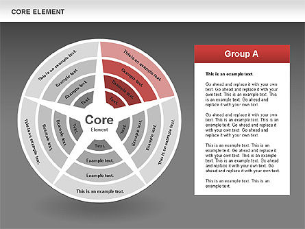 Schéma de processus du cycle, Diapositive 19, 00539, Schémas de procédés — PoweredTemplate.com