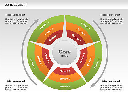 Diagrama del proceso del ciclo, Diapositiva 3, 00539, Diagramas de proceso — PoweredTemplate.com