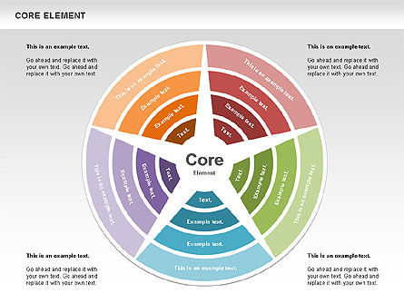 Diagrama del proceso del ciclo, Diapositiva 6, 00539, Diagramas de proceso — PoweredTemplate.com