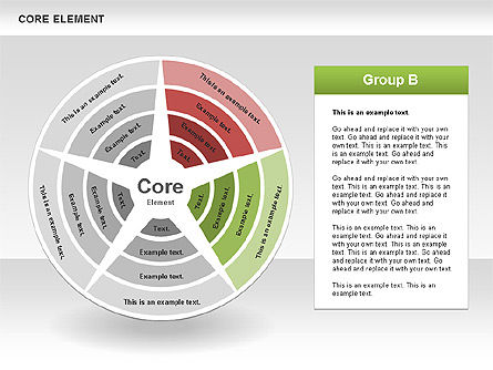 Diagrama del proceso del ciclo, Diapositiva 8, 00539, Diagramas de proceso — PoweredTemplate.com