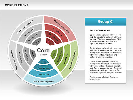 Schéma de processus du cycle, Diapositive 9, 00539, Schémas de procédés — PoweredTemplate.com
