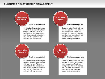 Customer Relationship Management Diagrams, Slide 11, 00544, Business Models — PoweredTemplate.com