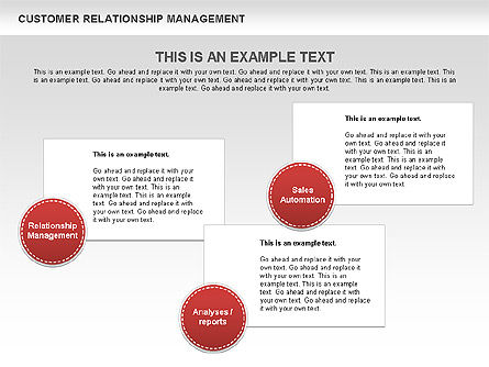 Diagram Manajemen Hubungan Pelanggan, Slide 4, 00544, Model Bisnis — PoweredTemplate.com