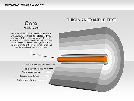 Cutaway Charts with Core Toolbox, Slide 5, 00545, Pie Charts — PoweredTemplate.com