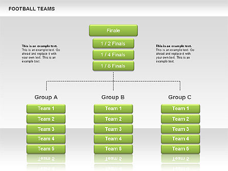 Icônes de l'équipe de football, Diapositive 11, 00550, Icônes — PoweredTemplate.com