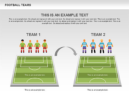 축구 팀 아이콘, 슬라이드 4, 00550, 아이콘 — PoweredTemplate.com