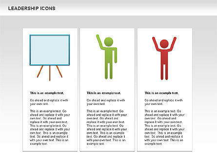 Iconos de Liderazgo, Diapositiva 10, 00553, Modelos de negocios — PoweredTemplate.com