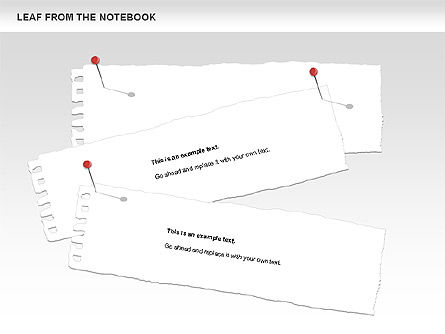 Notebook sheets diagram, Dia 2, 00562, Stage diagrams — PoweredTemplate.com