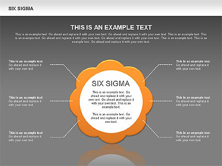 Seis sigma, Diapositiva 14, 00566, Modelos de negocios — PoweredTemplate.com