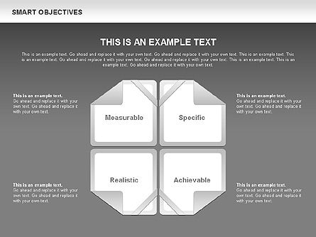 Objectifs intelligents, Diapositive 12, 00567, Modèles commerciaux — PoweredTemplate.com