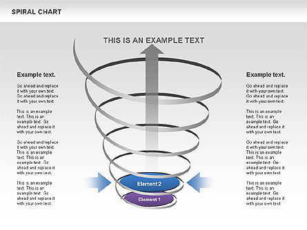 Spiral Funnel Chart, Slide 8, 00568, Process Diagrams — PoweredTemplate.com