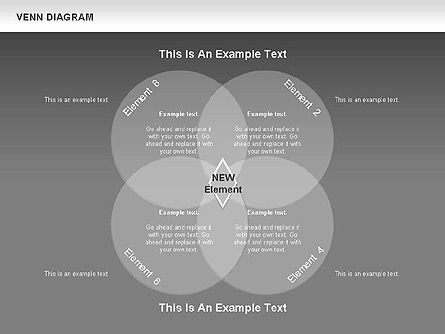 Transparent Venn Diagram, Slide 15, 00576, Business Models — PoweredTemplate.com