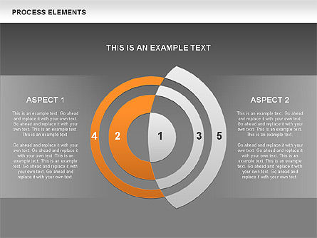 Diagramme des formes de processus, Diapositive 12, 00580, Schémas de procédés — PoweredTemplate.com