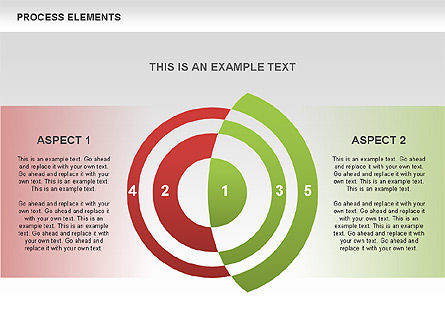 Diagrama de formas de proceso, Diapositiva 3, 00580, Diagramas de proceso — PoweredTemplate.com