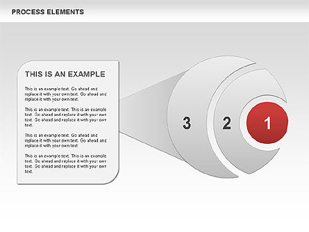 Diagramme des formes de processus, Diapositive 6, 00580, Schémas de procédés — PoweredTemplate.com