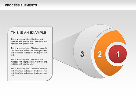 Process Shapes Diagram, Slide 7, 00580, Process Diagrams — PoweredTemplate.com