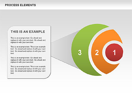 Diagramme des formes de processus, Diapositive 8, 00580, Schémas de procédés — PoweredTemplate.com