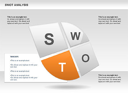 SWOT Analysis Petals Diagram, Slide 5, 00589, Business Models — PoweredTemplate.com