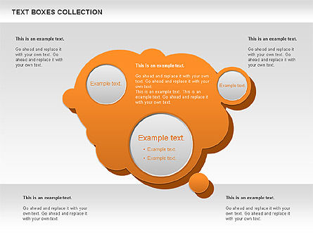 Spot Text Boxes Collection, Slide 4, 00592, Text Boxes — PoweredTemplate.com