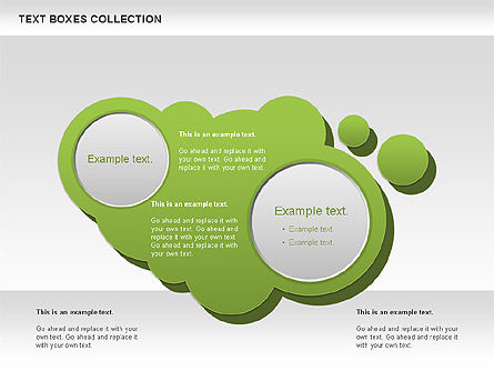 Colección de cajas de texto de Spot, Diapositiva 7, 00592, Cuadros de texto — PoweredTemplate.com
