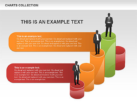 Koleksi Bagan, Templat PowerPoint, 00594, Diagram Panggung — PoweredTemplate.com