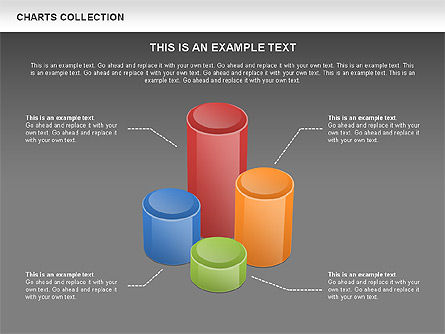Colección de gráficos, Diapositiva 16, 00594, Diagramas de la etapa — PoweredTemplate.com