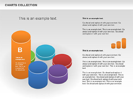 Colección de gráficos, Diapositiva 3, 00594, Diagramas de la etapa — PoweredTemplate.com