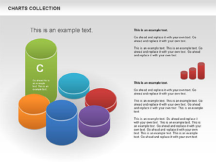 Colección de gráficos, Diapositiva 4, 00594, Diagramas de la etapa — PoweredTemplate.com