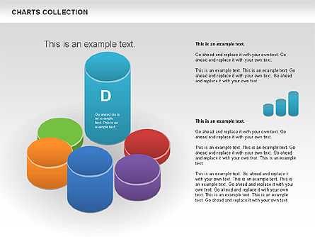  Coleção de cartas, Deslizar 5, 00594, Diagramas de Etapas — PoweredTemplate.com