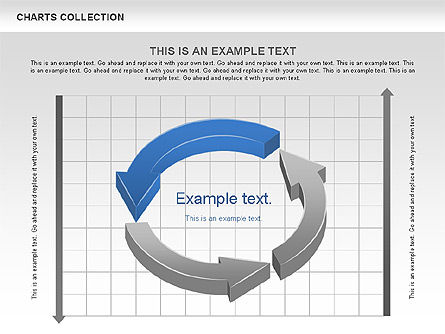 Raccolta delle frecce e grafici, Slide 8, 00595, Forme — PoweredTemplate.com