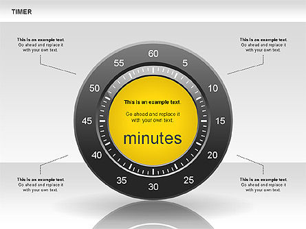 Timer Diagram, Slide 5, 00599, Stage Diagrams — PoweredTemplate.com