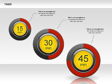 Timer Diagram, Slide 8, 00599, Stage Diagrams — PoweredTemplate.com