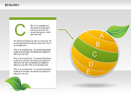 Ecology Charts, Slide 3, 00603, Process Diagrams — PoweredTemplate.com