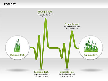 Gráficos de ecología, Diapositiva 7, 00603, Diagramas de proceso — PoweredTemplate.com