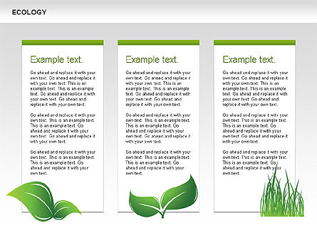 Gráficos de ecología, Diapositiva 9, 00603, Diagramas de proceso — PoweredTemplate.com