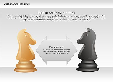 체스 모양 및 다이어그램, 슬라이드 10, 00611, 모양 — PoweredTemplate.com