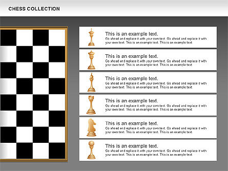 Chess Shapes and Diagrams, Slide 14, 00611, Shapes — PoweredTemplate.com