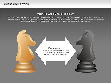 Chess Shapes and Diagrams, Slide 15, 00611, Shapes — PoweredTemplate.com