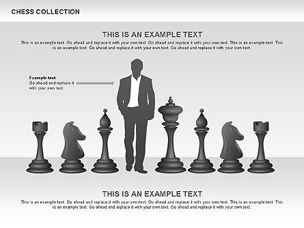 Chess Shapes and Diagrams, Slide 7, 00611, Shapes — PoweredTemplate.com