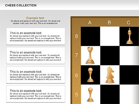 체스 모양 및 다이어그램, 슬라이드 8, 00611, 모양 — PoweredTemplate.com