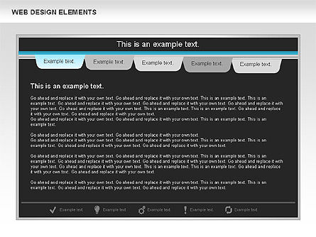 웹 디자인 프로세스 다이어그램, 슬라이드 7, 00613, 프로세스 도표 — PoweredTemplate.com