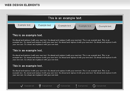 웹 디자인 프로세스 다이어그램, 슬라이드 8, 00613, 프로세스 도표 — PoweredTemplate.com