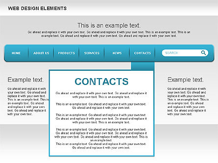 Diagrammes de conception de site Web, Diapositive 13, 00614, Schémas de procédés — PoweredTemplate.com